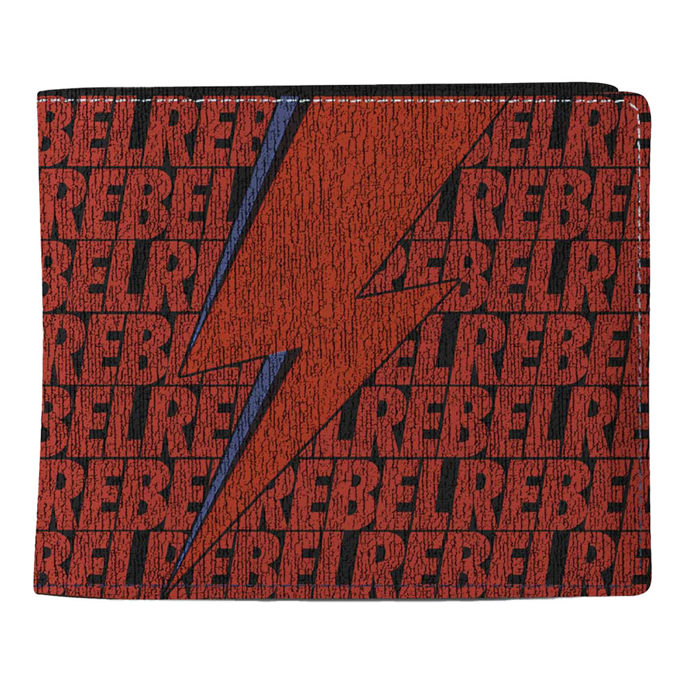 Red - Front - David Bowie Rebel Rebel Wallet