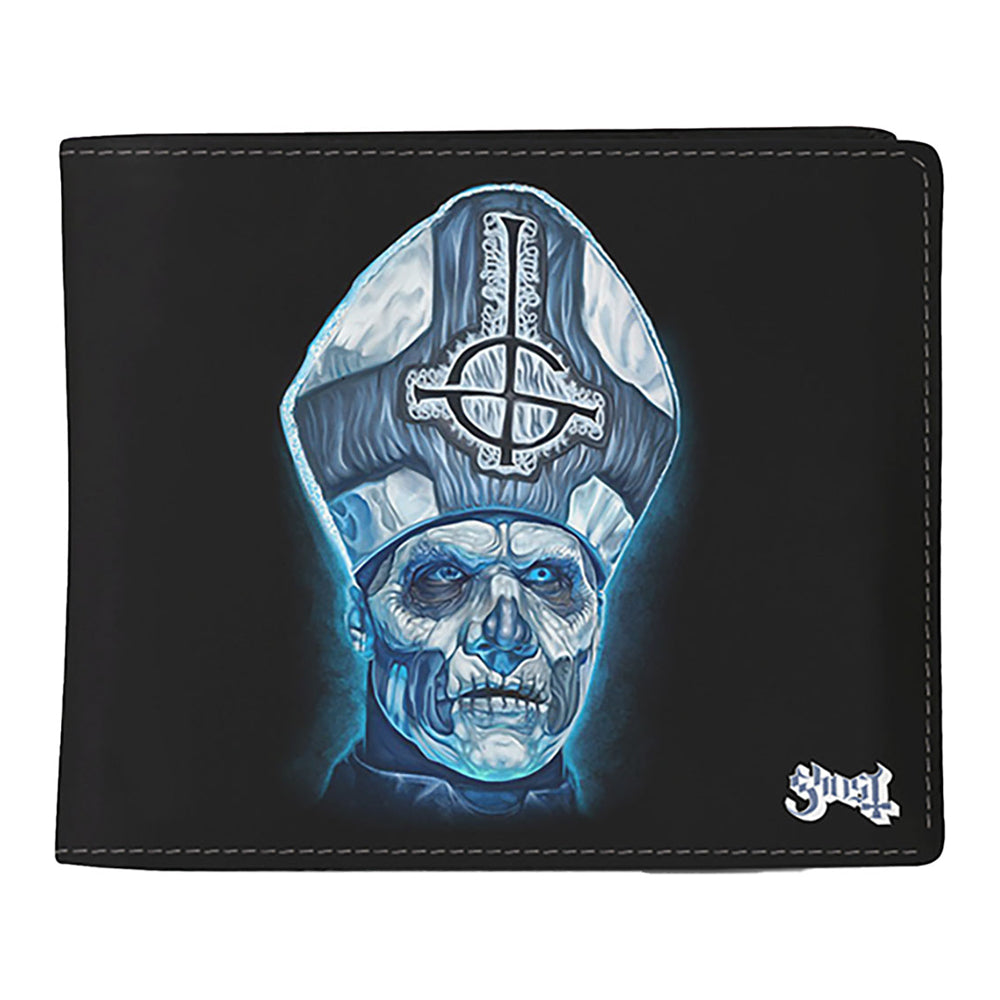 Black-Blue - Front - Ghost Papa Wallet