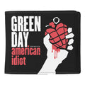 Black - Front - Green Day American Idiot Wallet