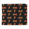 Black - Front - AC-DC Logo Wallet