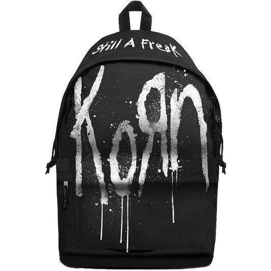 Black-White - Front - Korn Still A Freak Backpack