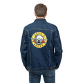Denim Blue - Back - Guns N Roses Unisex Adult Classic Logo Denim Jacket