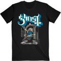 Black - Front - Ghost Unisex Adult Incense T-Shirt