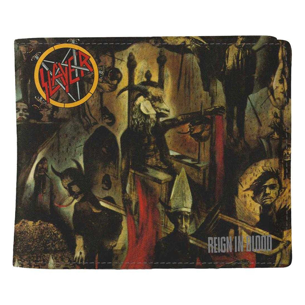 Multicoloured - Front - Slayer Reign In Blood Wallet