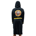 Black-Yellow - Back - Guns N Roses Unisex Adult Classic Logo Dressing Gown