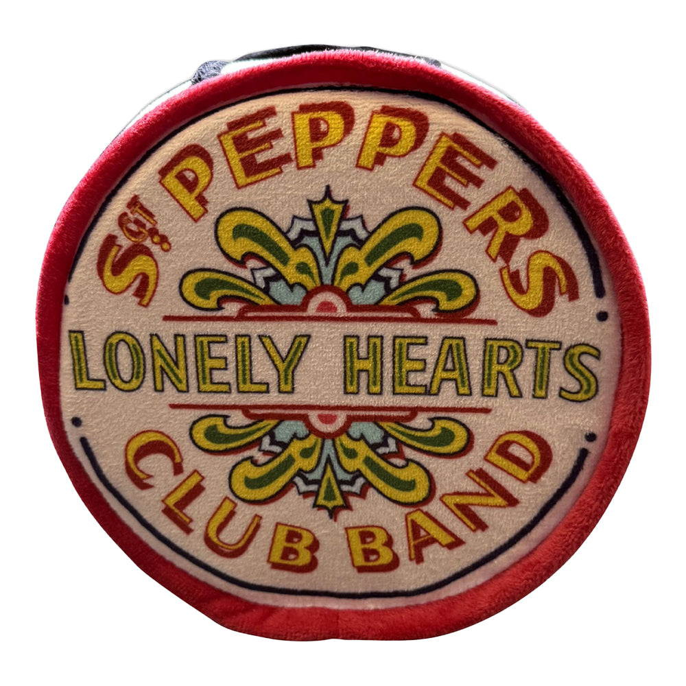 Multicoloured - Back - The Beatles Sgt Pepper Drum Plush Toy