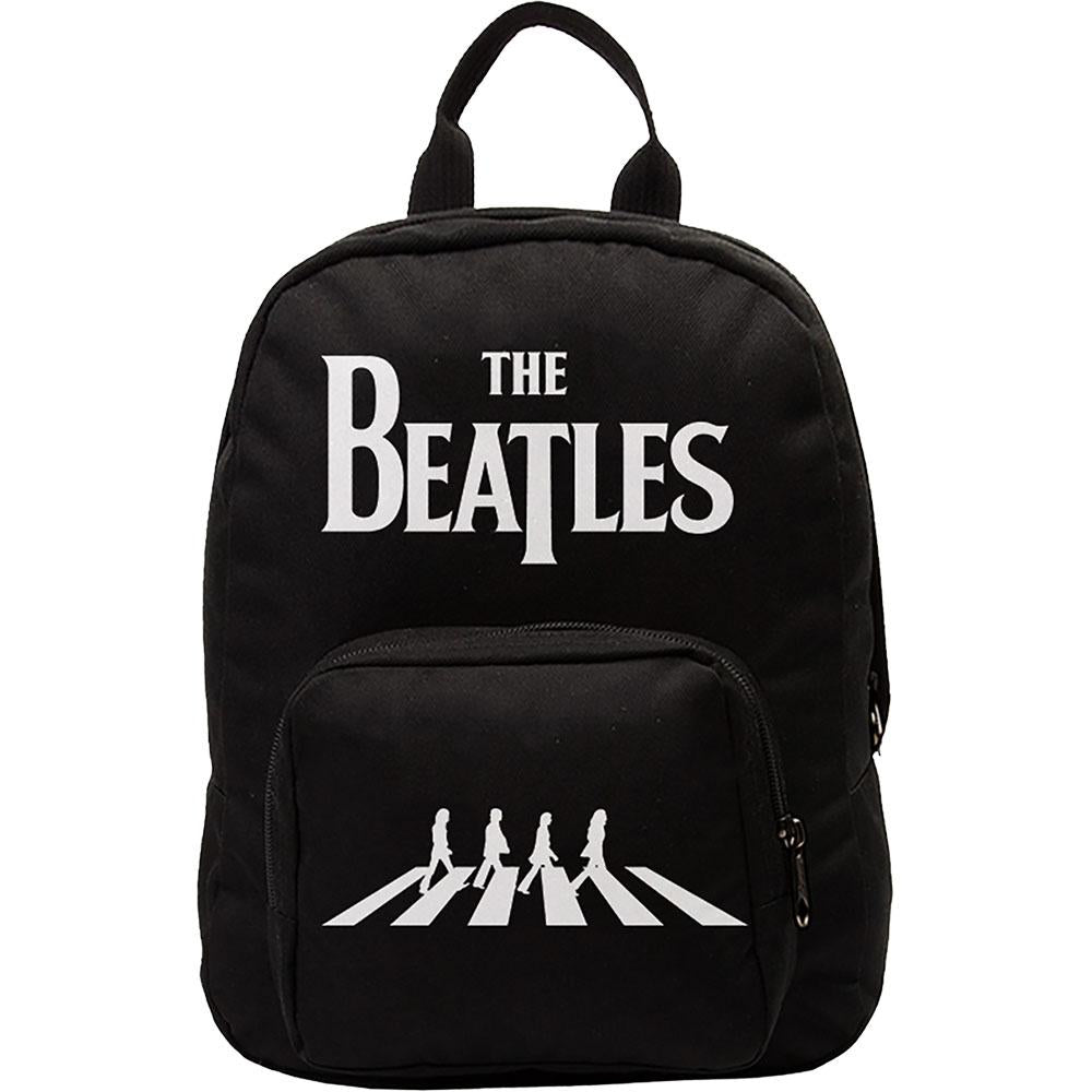 Black - Front - The Beatles Abbey Road Mini Backpack