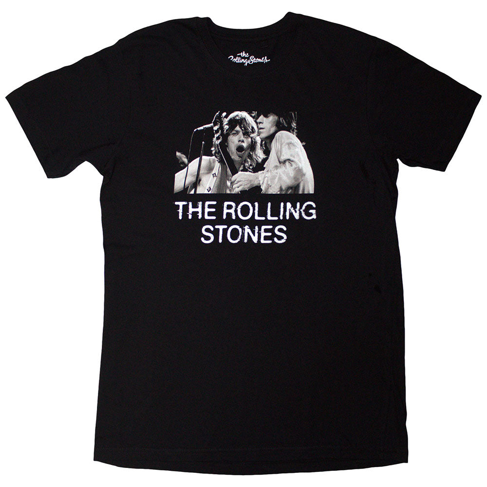 Black - Front - The Rolling Stones Unisex Adult Tour ´72 Back Print T-Shirt