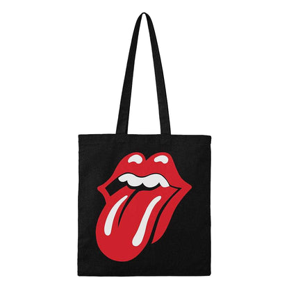 Black - Front - The Rolling Stones Classic Tongue Tote Bag