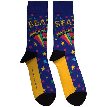 Blue - Front - The Beatles Unisex Adult Magical Mystery Tour Ankle Socks