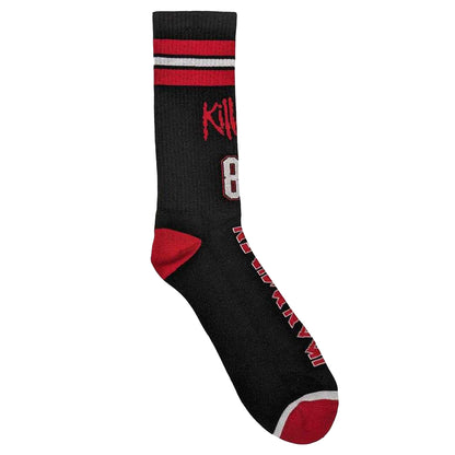 Black - Back - Iron Maiden Unisex Adult Killers ´81 Ankle Socks