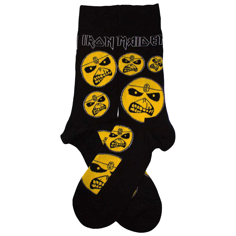 Black - Back - Iron Maiden Unisex Adult Piece Of Mind Ankle Socks