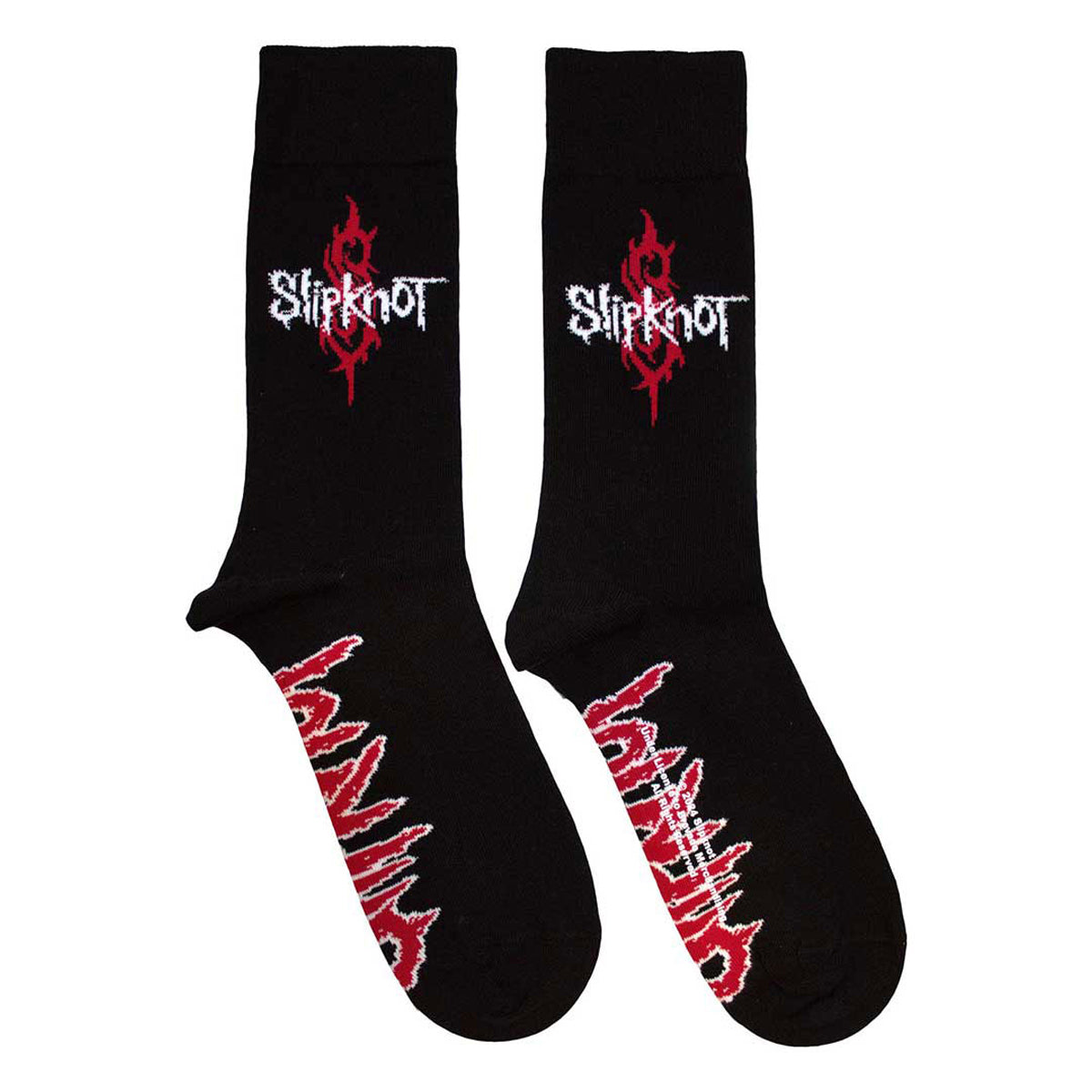 Black - Front - Slipknot Unisex Adult Tour 22 Ankle Socks