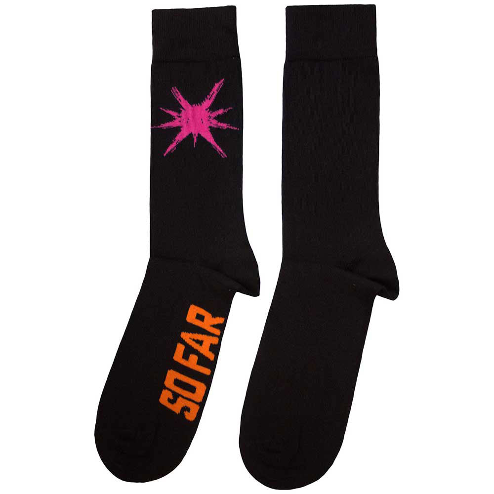 Black - Back - Slipknot Unisex Adult TESF Ankle Socks