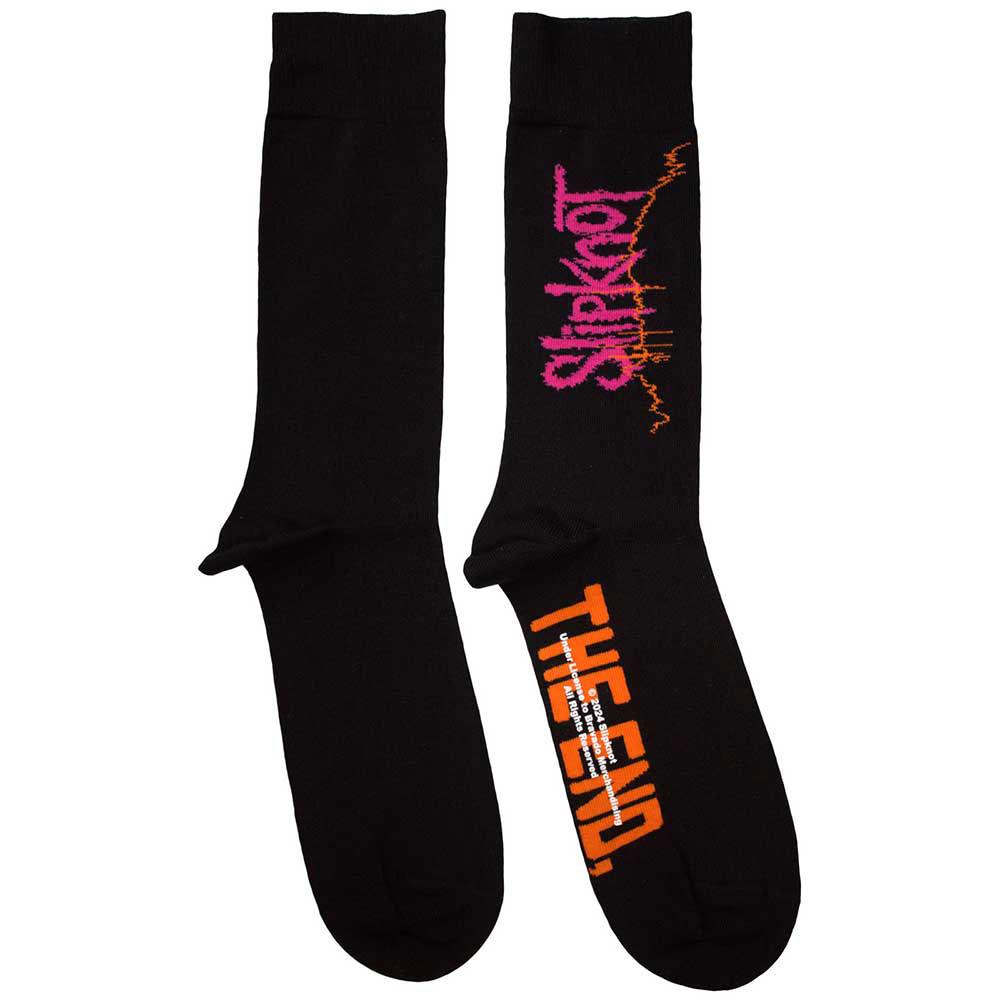Black - Front - Slipknot Unisex Adult TESF Ankle Socks