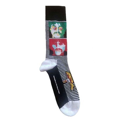 Black - Back - The Beatles Unisex Adult Sea Of Science Faces Ankle Socks