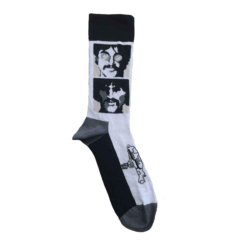 White - Back - The Beatles Unisex Adult Sea Of Science Faces Ankle Socks