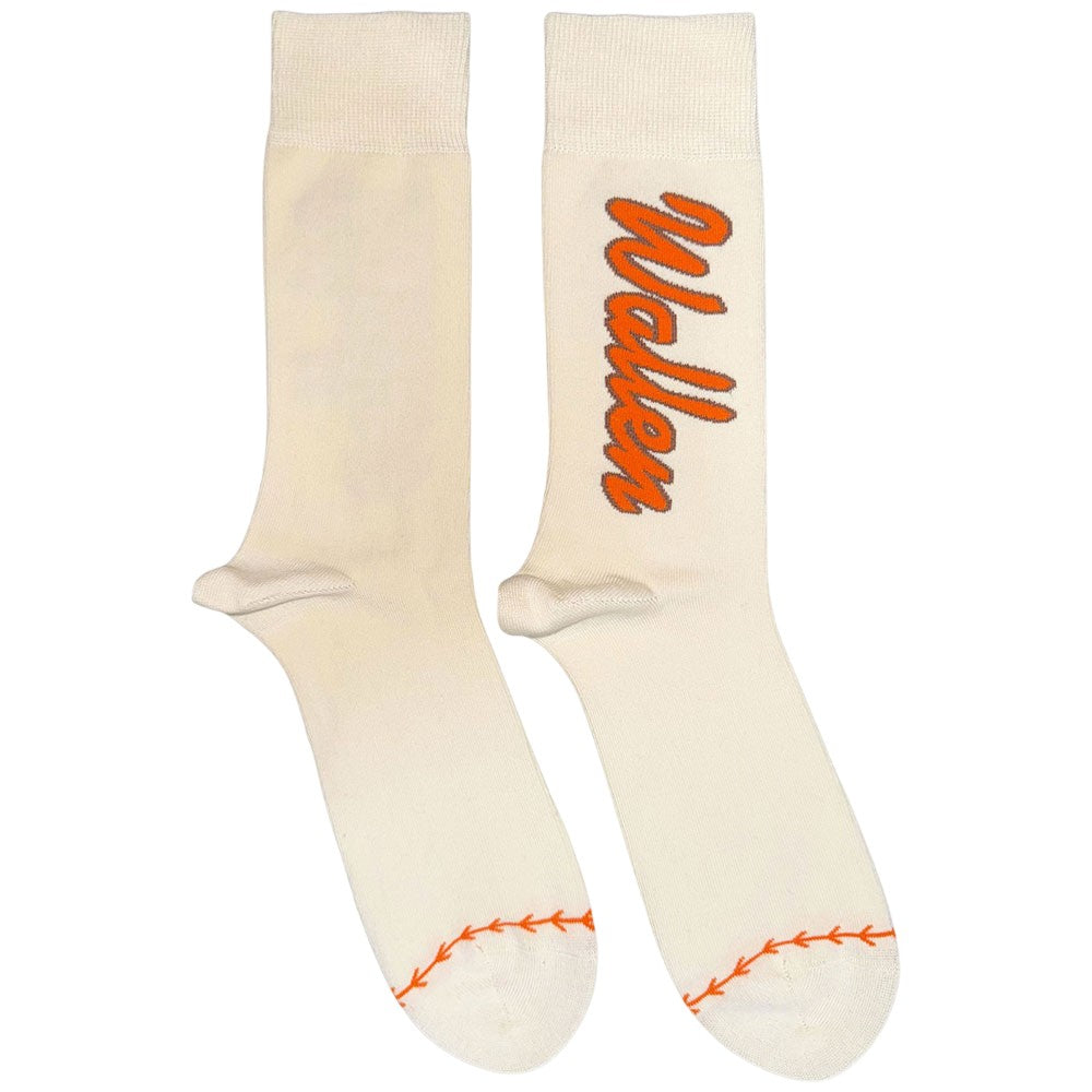 Natural-Orange - Front - Morgan Wallen Unisex Adult Ankle Socks
