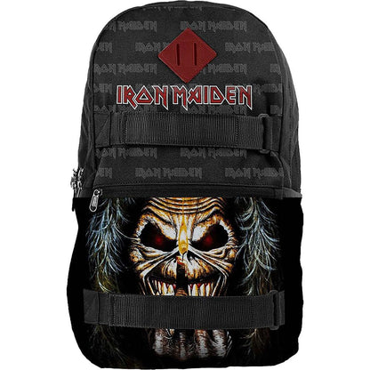Black - Front - Iron Maiden Eddie Skate Bag