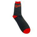Black - Back - David Bowie Unisex Adult Flash Logo Ankle Socks