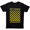 Black - Front - Happy Mondays Unisex Adult You´re Twistin´ My Melon Man T-Shirt