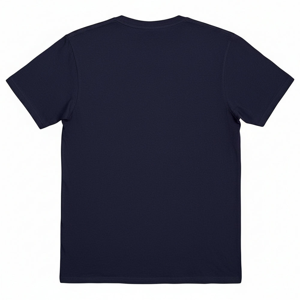 Navy Blue - Back - Cast Unisex Adult Classic Logo T-Shirt