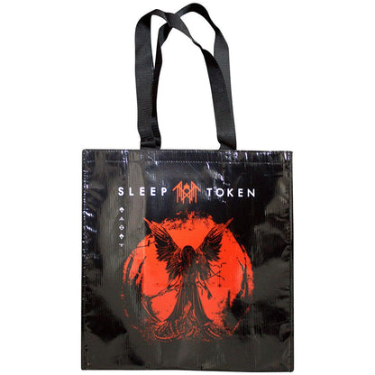 Black-Red - Front - Sleep Token Take Me Back To Eden Eco Friendly Tote Bag