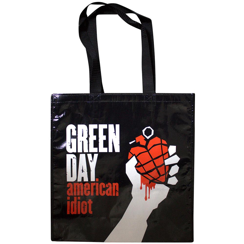 Black - Front - Green Day American Idiot Eco Friendly Tote Bag