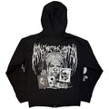 Black - Back - Bring Me The Horizon Unisex Adult Nailed Symbol Back Print Full Zip Hoodie