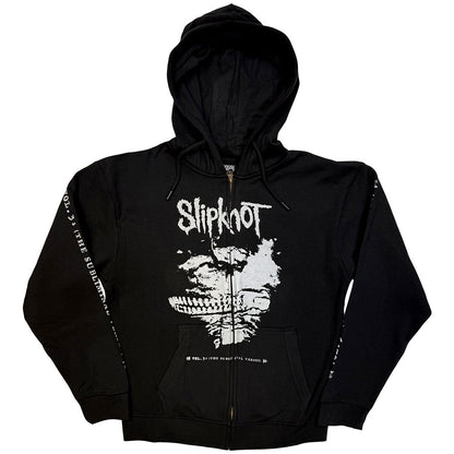 Black - Front - Slipknot Unisex Adult Subliminal Verses Back Print Hoodie