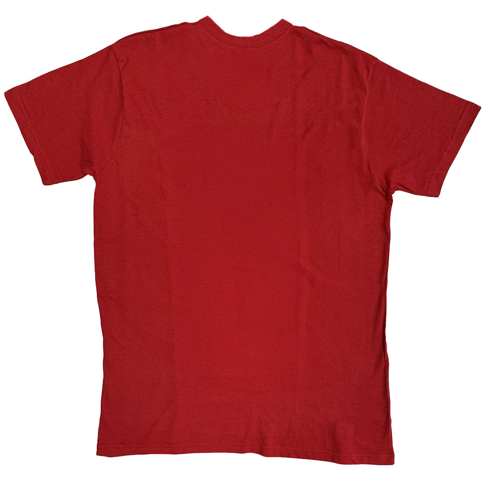 Red - Back - The Stone Roses Unisex Adult Adored T-Shirt