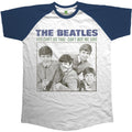 Navy Blue-White - Front - The Beatles Unisex Adult You Can´t Do That - Can´t Buy Me Love Raglan T-Shirt