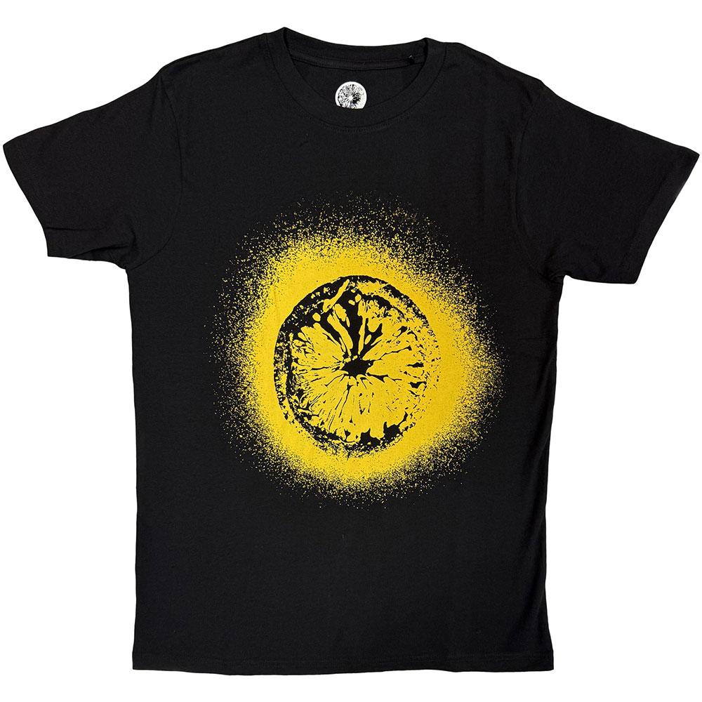 Black - Front - The Stone Roses Unisex Adult Lemon T-Shirt