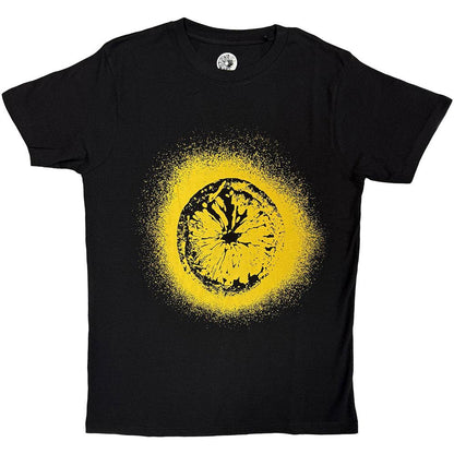 Black - Front - The Stone Roses Unisex Adult Lemon T-Shirt