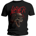 Black - Front - Slayer Unisex Adult Hellmitt T-Shirt