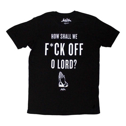 Black - Front - Monty Python Unisex Adult F Off T-Shirt