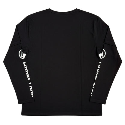 Black - Back - Linkin Park Unisex Adult Street Soldier Layered Long-Sleeved T-Shirt