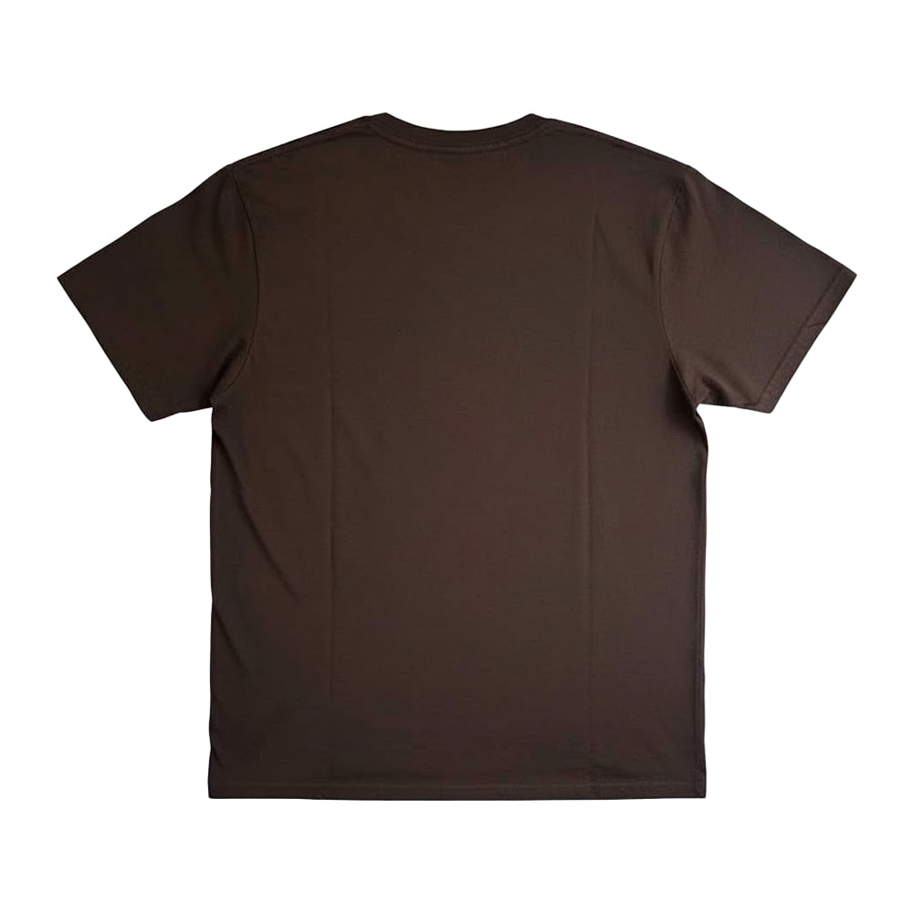Brown - Back - The Fratellis Unisex Adult Classic Logo T-Shirt