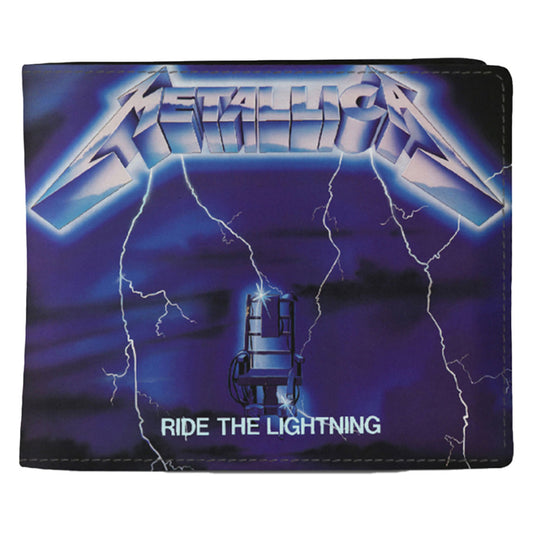 Blue - Front - Metallica Ride The Lightning Wallet