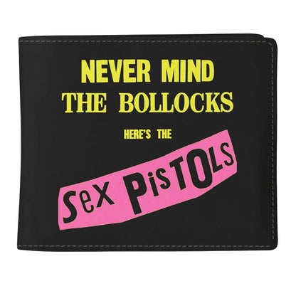 Black-Pink-Yellow - Front - Sex Pistols Never Mind The Bollocks Wallet