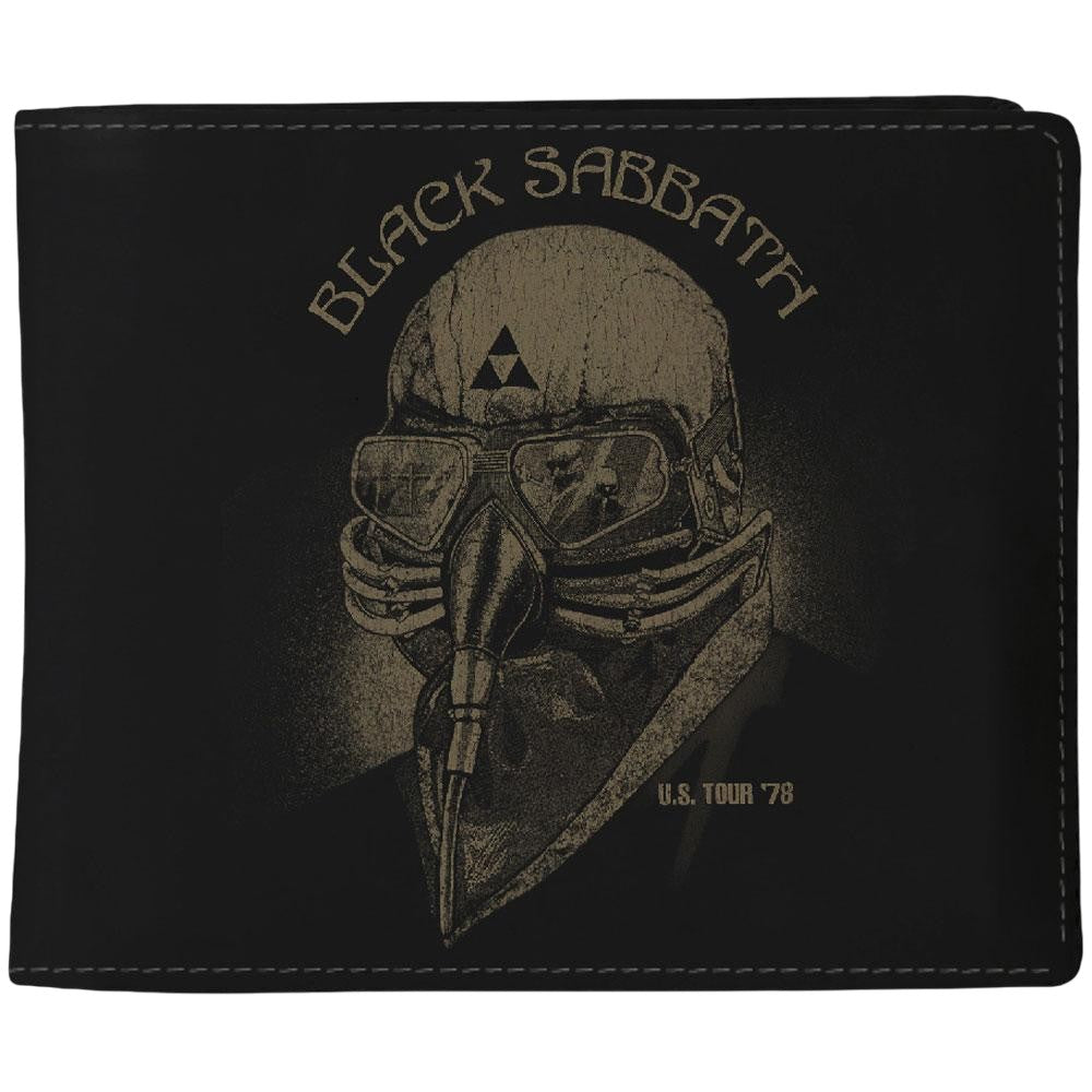 Black - Front - Black Sabbath 78 Tour Wallet