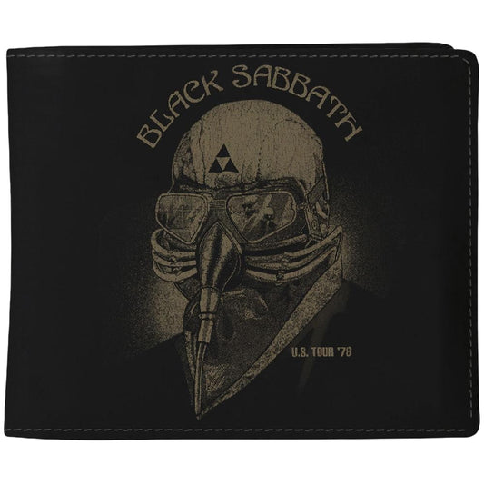 Black - Front - Black Sabbath 78 Tour Wallet