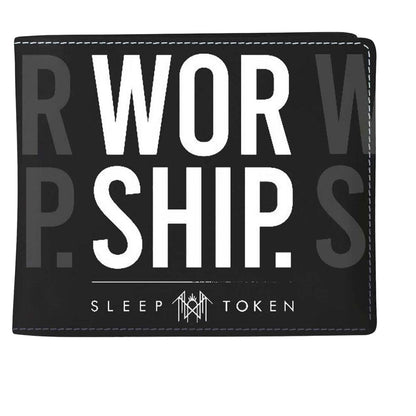 Black-White - Front - Sleep Token Worship Wallet