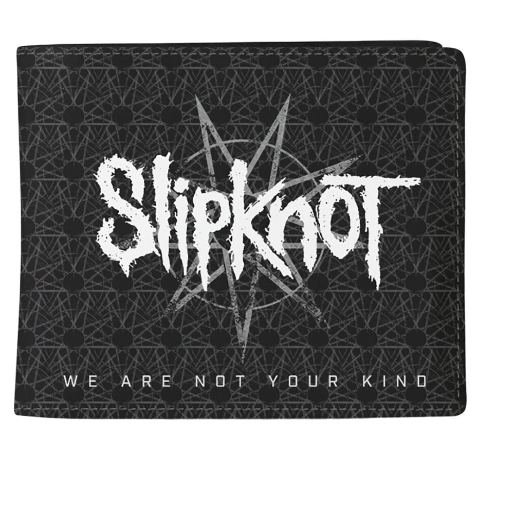 Grey-White - Front - Slipknot Wanyk Wallet