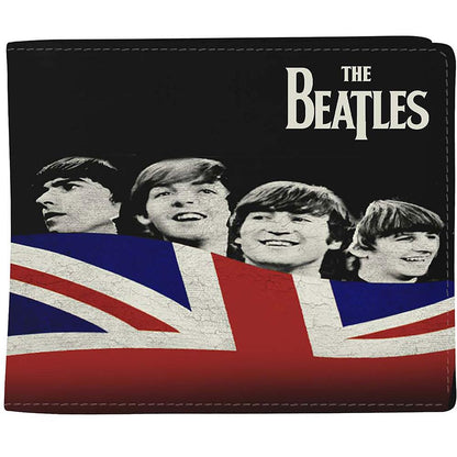 Black-Red-White - Front - The Beatles Let It Be Flag Wallet