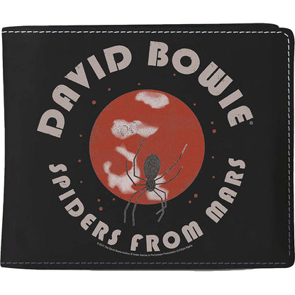 Black-Red - Front - David Bowie Spiders From Mars Wallet
