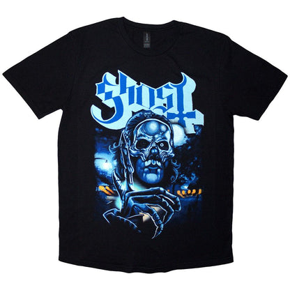 Black - Front - Ghost Unisex Adult Nightmare V T-Shirt