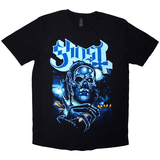 Black - Front - Ghost Unisex Adult Nightmare V T-Shirt