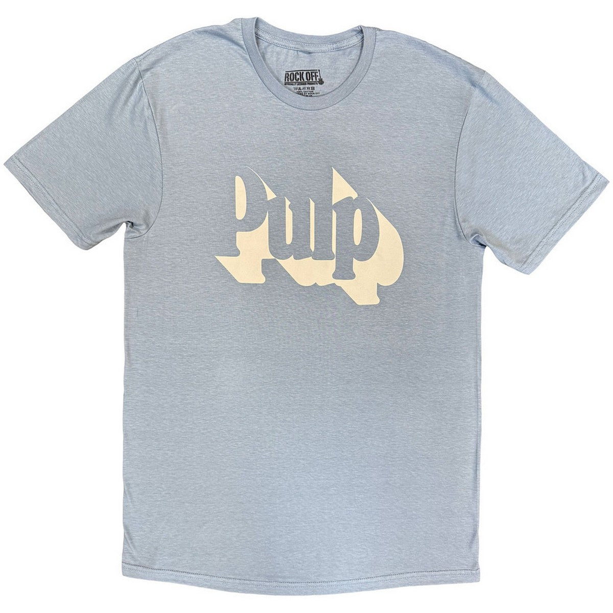 Blue - Front - Pulp Unisex Adult Classic Logo T-Shirt