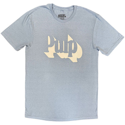 Blue - Front - Pulp Unisex Adult Classic Logo T-Shirt